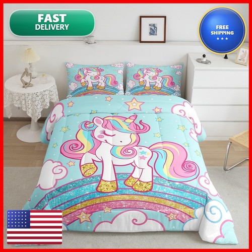 Feelyou unicorn bedding - unicorn, set